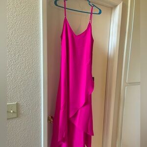 Lulus hot pink dress